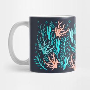 under water plants pattern Mug